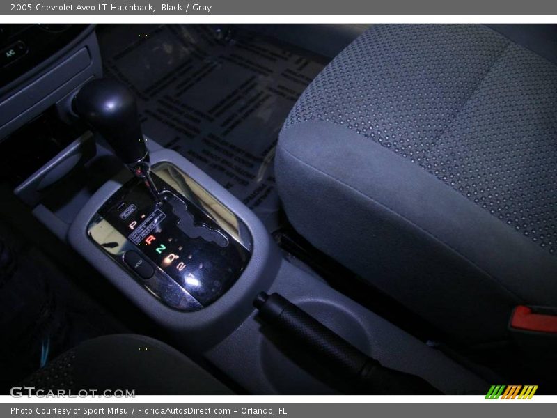 Black / Gray 2005 Chevrolet Aveo LT Hatchback