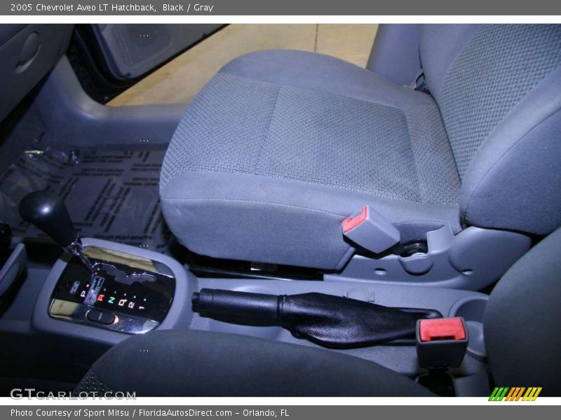 Black / Gray 2005 Chevrolet Aveo LT Hatchback