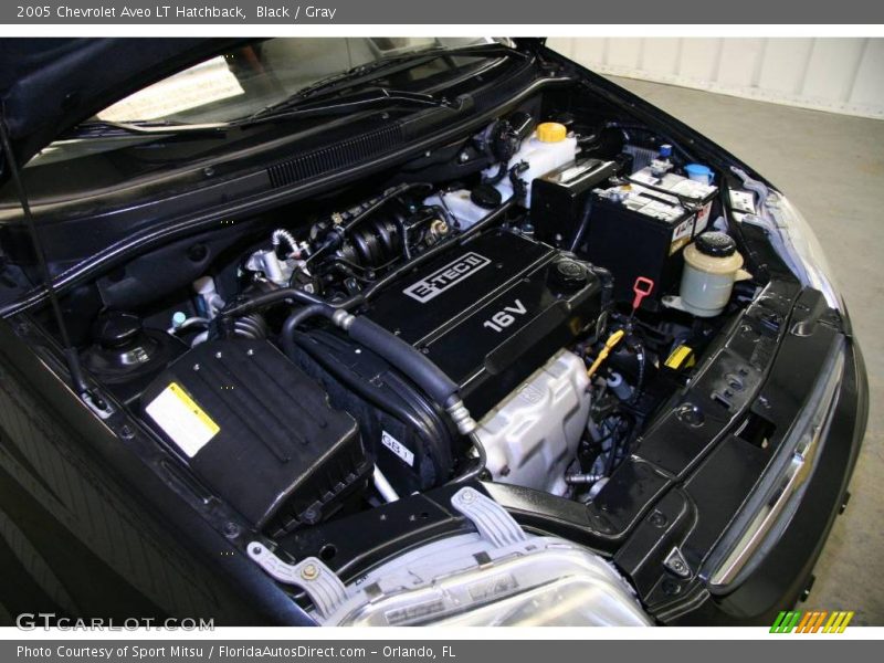 Black / Gray 2005 Chevrolet Aveo LT Hatchback