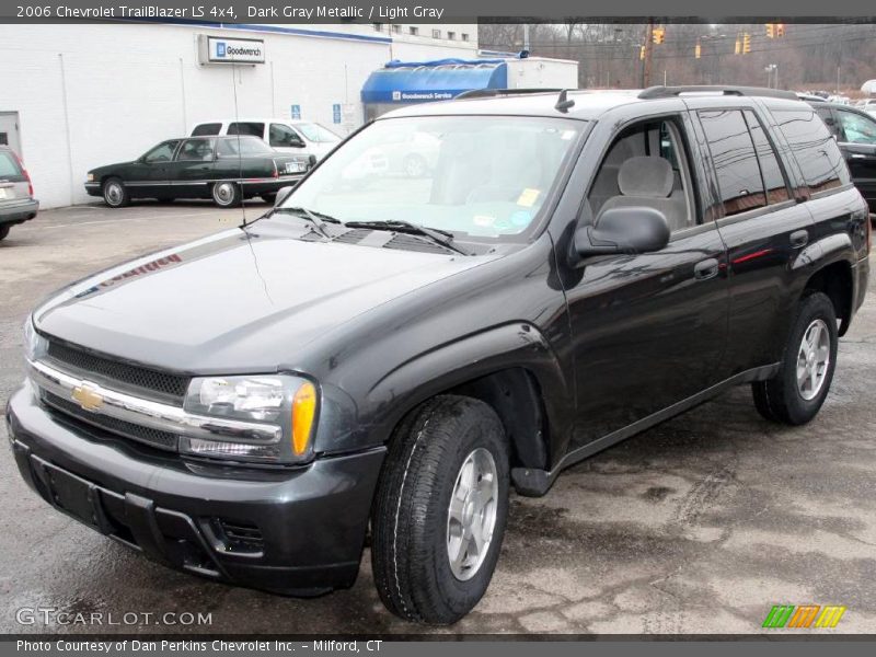 Dark Gray Metallic / Light Gray 2006 Chevrolet TrailBlazer LS 4x4