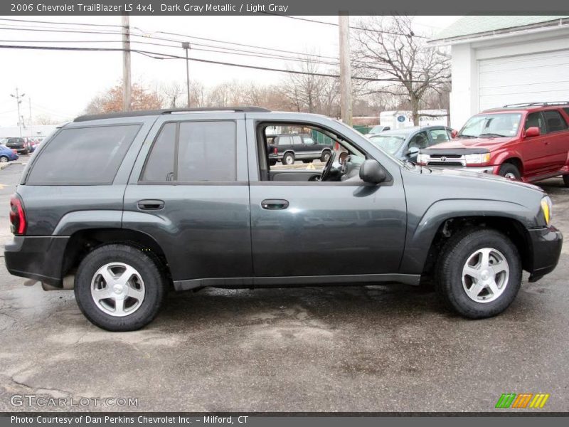 Dark Gray Metallic / Light Gray 2006 Chevrolet TrailBlazer LS 4x4