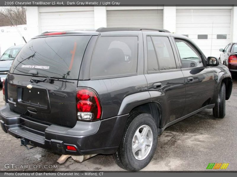 Dark Gray Metallic / Light Gray 2006 Chevrolet TrailBlazer LS 4x4