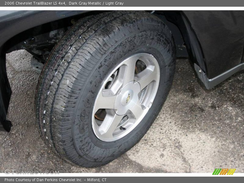 Dark Gray Metallic / Light Gray 2006 Chevrolet TrailBlazer LS 4x4