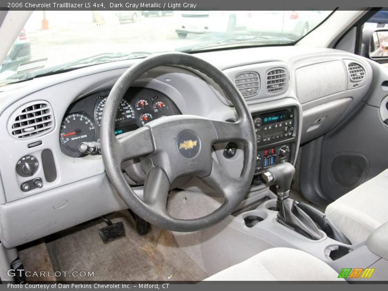 Dark Gray Metallic / Light Gray 2006 Chevrolet TrailBlazer LS 4x4