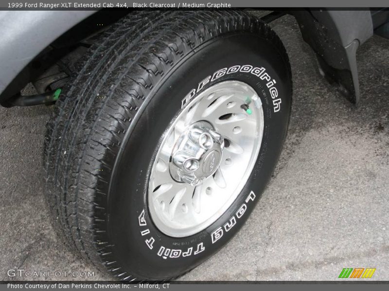Black Clearcoat / Medium Graphite 1999 Ford Ranger XLT Extended Cab 4x4