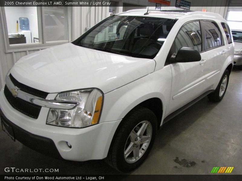 Summit White / Light Gray 2005 Chevrolet Equinox LT AWD