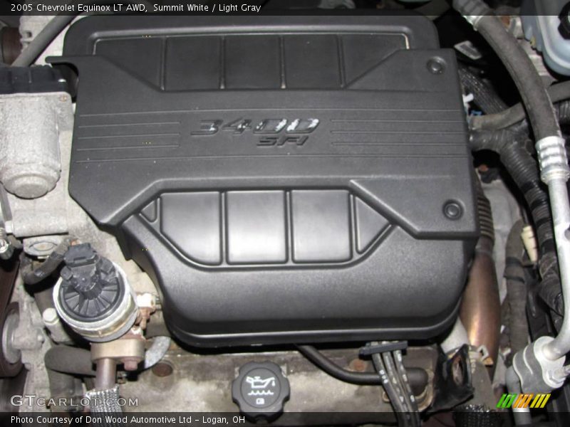 Summit White / Light Gray 2005 Chevrolet Equinox LT AWD