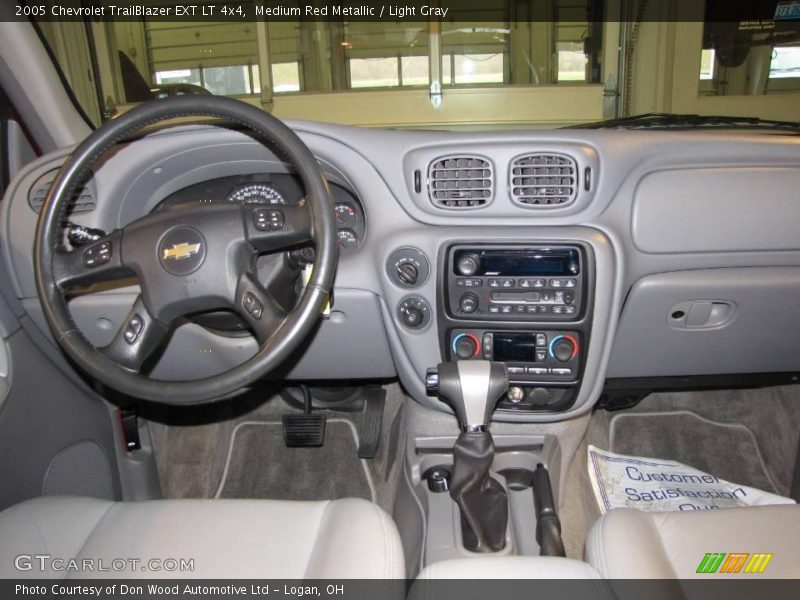 Medium Red Metallic / Light Gray 2005 Chevrolet TrailBlazer EXT LT 4x4