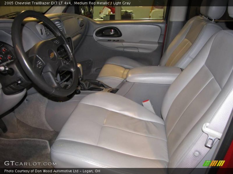 Medium Red Metallic / Light Gray 2005 Chevrolet TrailBlazer EXT LT 4x4