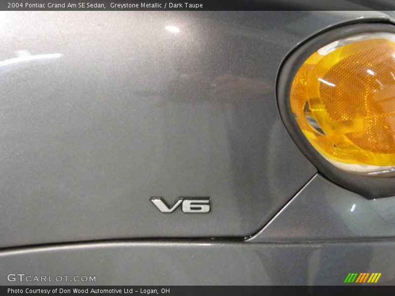 Greystone Metallic / Dark Taupe 2004 Pontiac Grand Am SE Sedan
