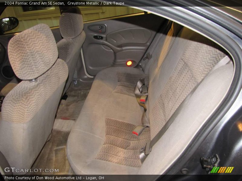 Greystone Metallic / Dark Taupe 2004 Pontiac Grand Am SE Sedan
