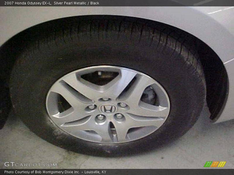 Silver Pearl Metallic / Black 2007 Honda Odyssey EX-L