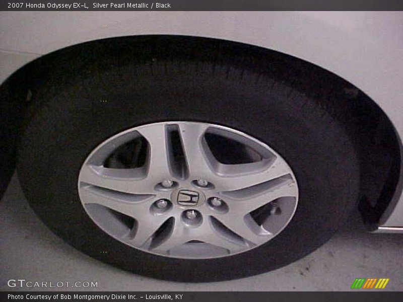 Silver Pearl Metallic / Black 2007 Honda Odyssey EX-L