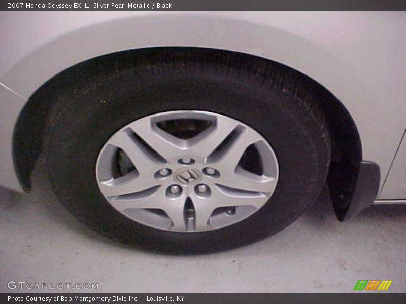 Silver Pearl Metallic / Black 2007 Honda Odyssey EX-L