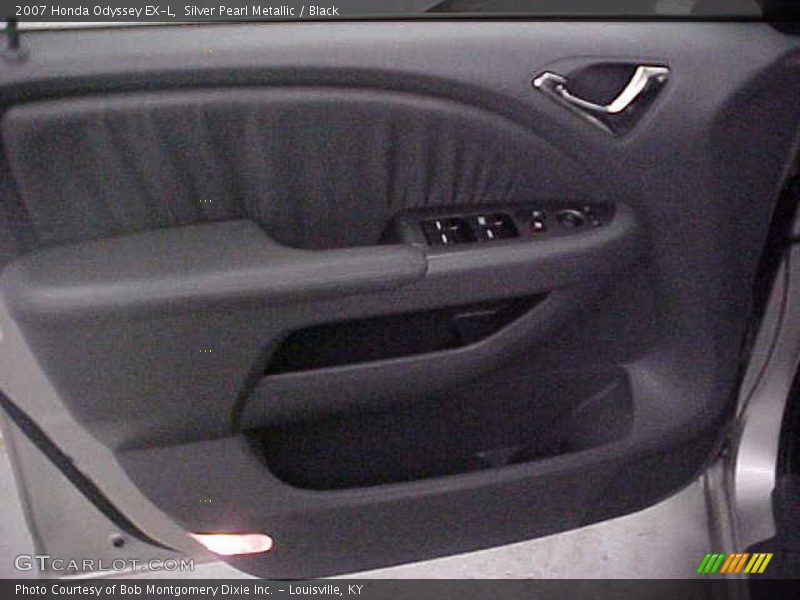 Silver Pearl Metallic / Black 2007 Honda Odyssey EX-L