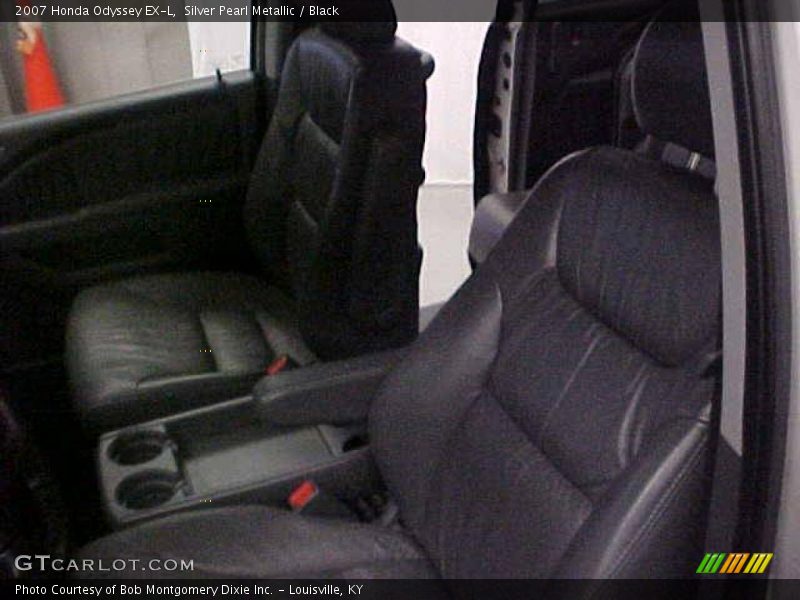 Silver Pearl Metallic / Black 2007 Honda Odyssey EX-L