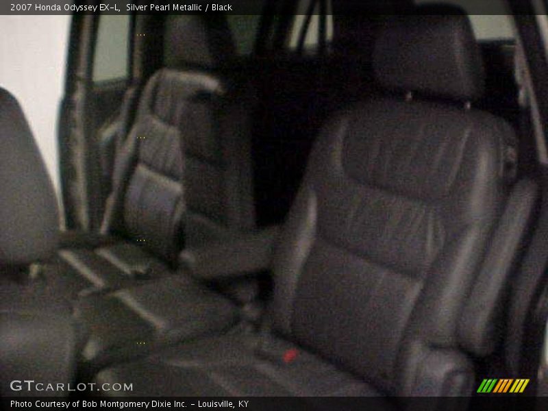 Silver Pearl Metallic / Black 2007 Honda Odyssey EX-L