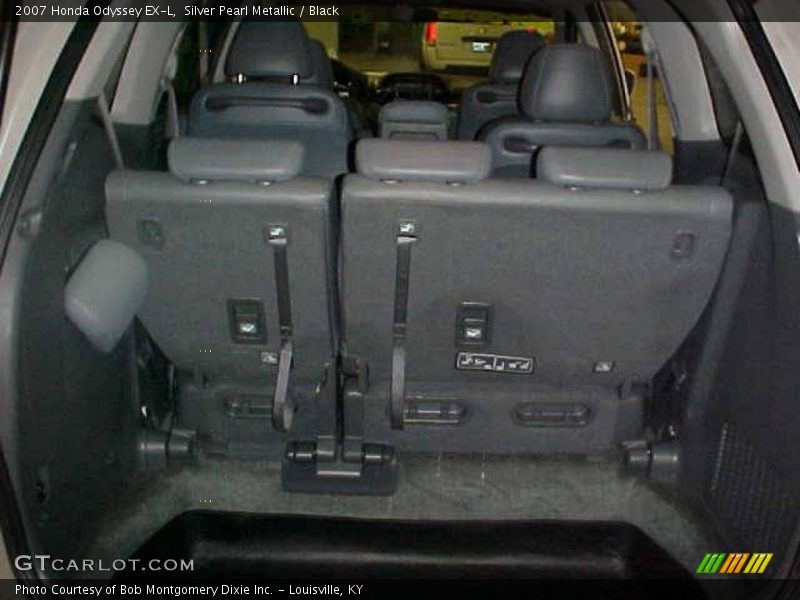 Silver Pearl Metallic / Black 2007 Honda Odyssey EX-L