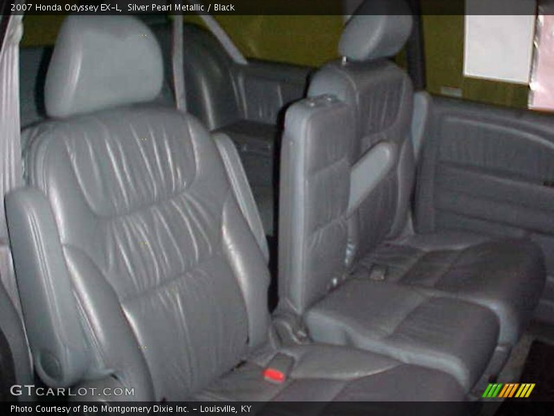 Silver Pearl Metallic / Black 2007 Honda Odyssey EX-L