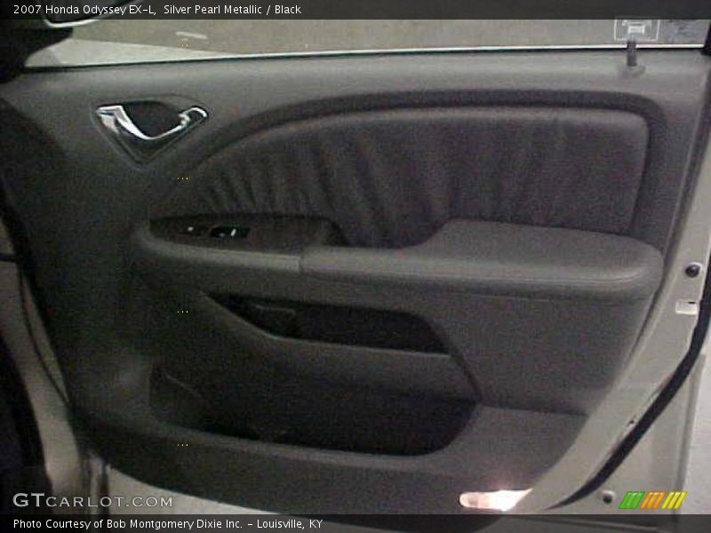Silver Pearl Metallic / Black 2007 Honda Odyssey EX-L