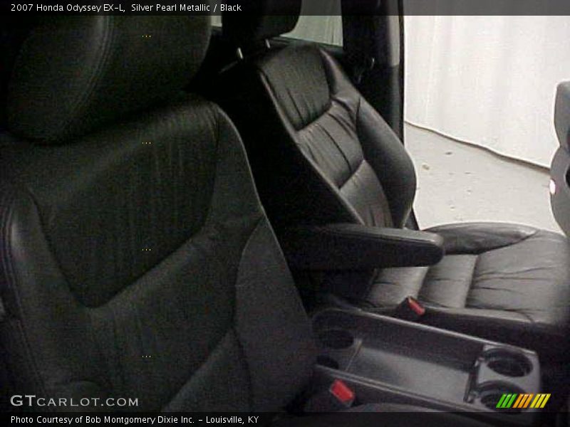 Silver Pearl Metallic / Black 2007 Honda Odyssey EX-L
