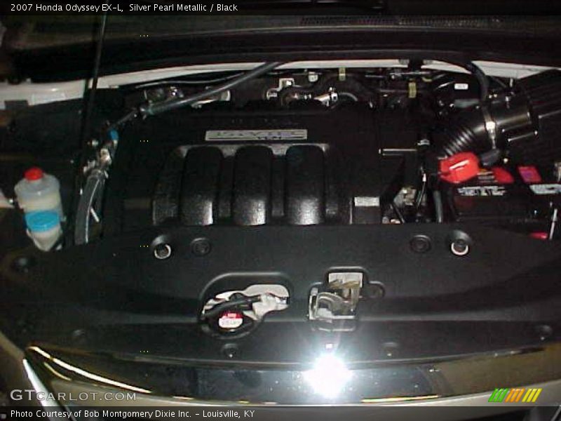 Silver Pearl Metallic / Black 2007 Honda Odyssey EX-L