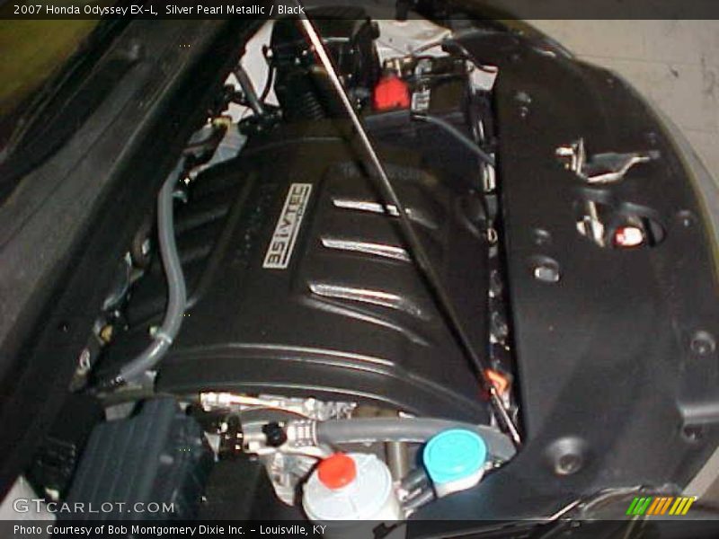 Silver Pearl Metallic / Black 2007 Honda Odyssey EX-L