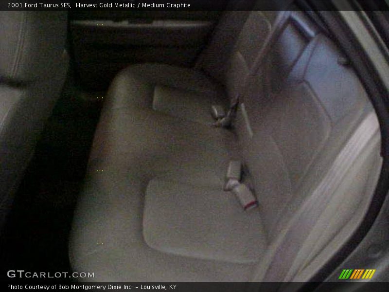 Harvest Gold Metallic / Medium Graphite 2001 Ford Taurus SES