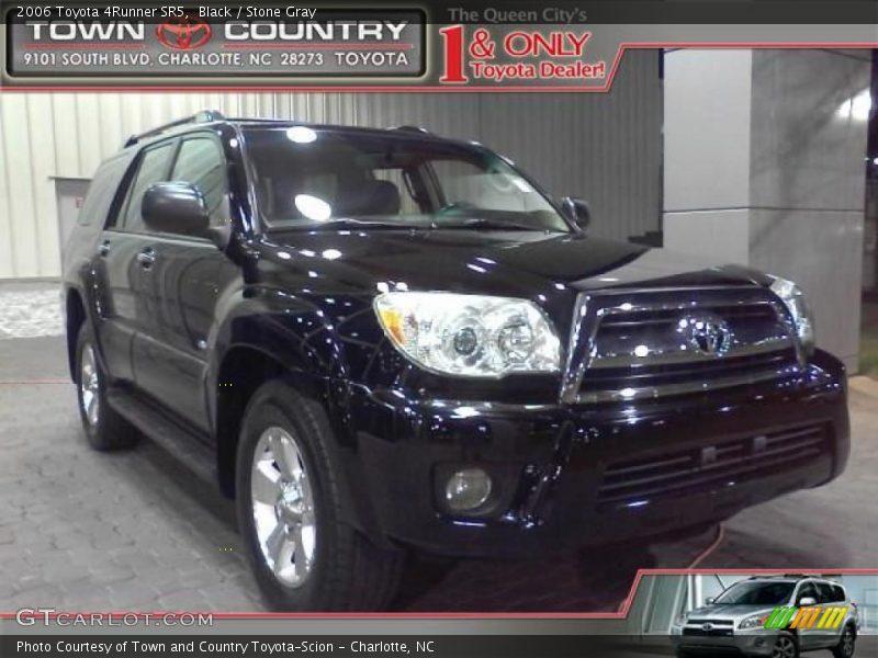 Black / Stone Gray 2006 Toyota 4Runner SR5