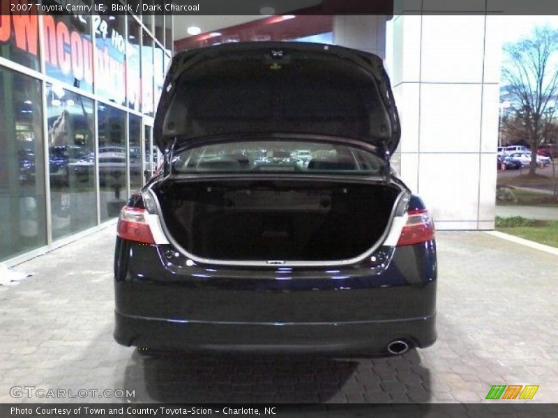 Black / Dark Charcoal 2007 Toyota Camry LE