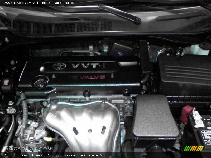 Black / Dark Charcoal 2007 Toyota Camry LE