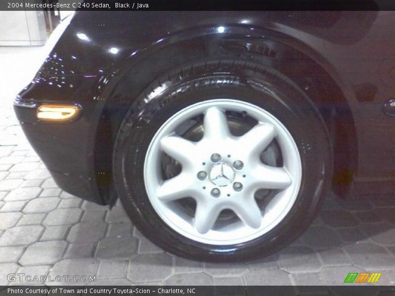 Black / Java 2004 Mercedes-Benz C 240 Sedan