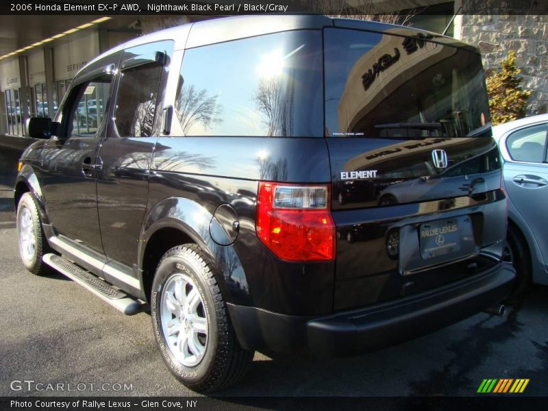 Nighthawk Black Pearl / Black/Gray 2006 Honda Element EX-P AWD