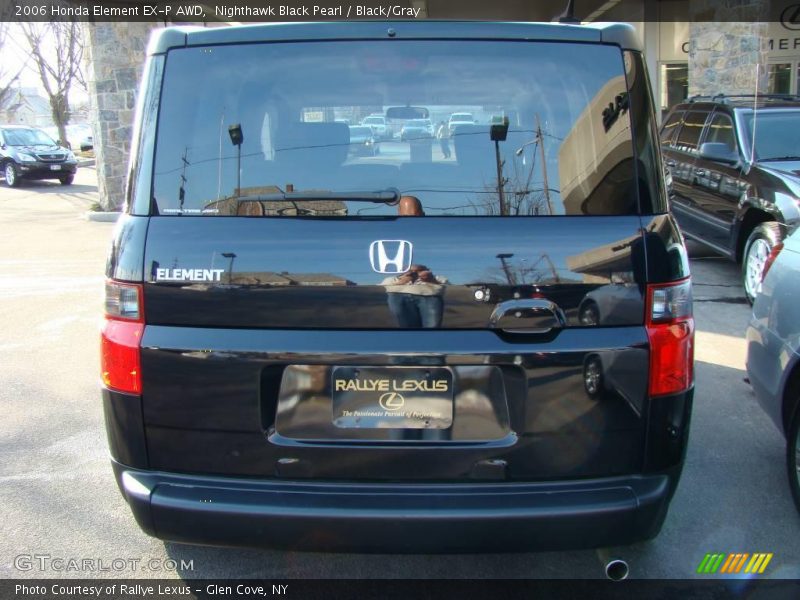 Nighthawk Black Pearl / Black/Gray 2006 Honda Element EX-P AWD