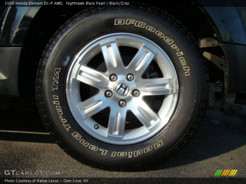 Nighthawk Black Pearl / Black/Gray 2006 Honda Element EX-P AWD