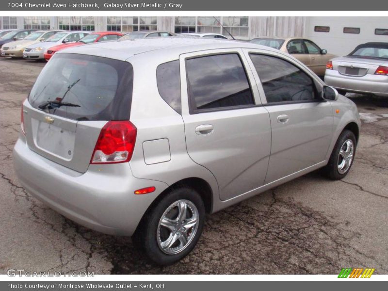 Galaxy Silver Metallic / Gray 2004 Chevrolet Aveo Hatchback