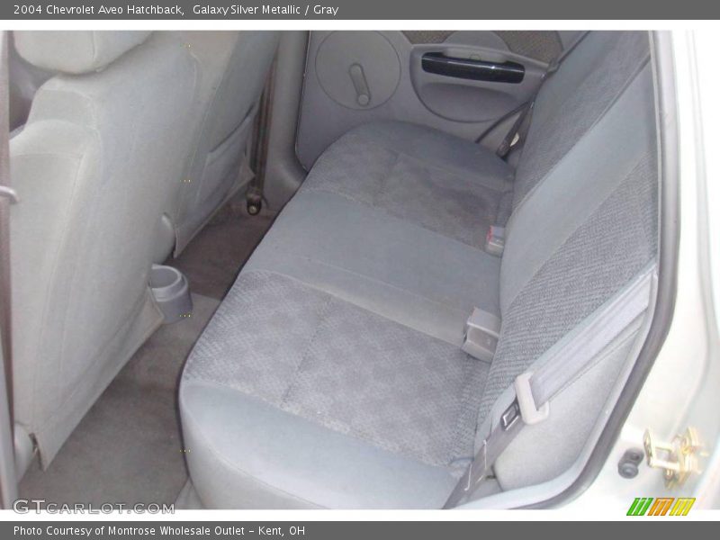 Galaxy Silver Metallic / Gray 2004 Chevrolet Aveo Hatchback