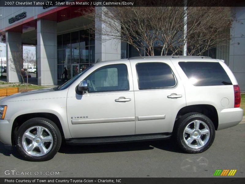 Silver Birch Metallic / Light Cashmere/Ebony 2007 Chevrolet Tahoe LTZ