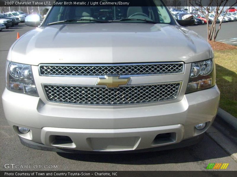 Silver Birch Metallic / Light Cashmere/Ebony 2007 Chevrolet Tahoe LTZ
