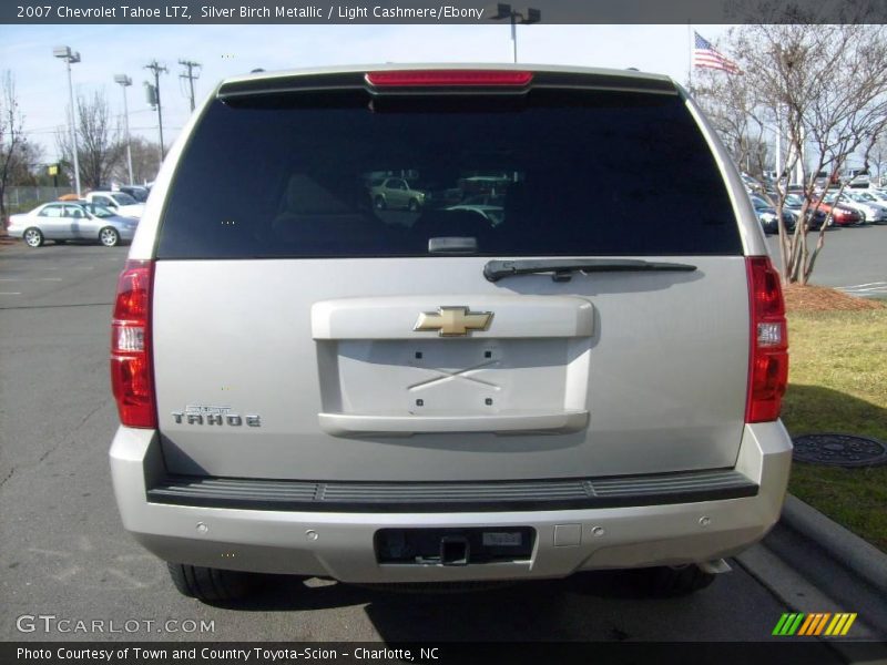 Silver Birch Metallic / Light Cashmere/Ebony 2007 Chevrolet Tahoe LTZ