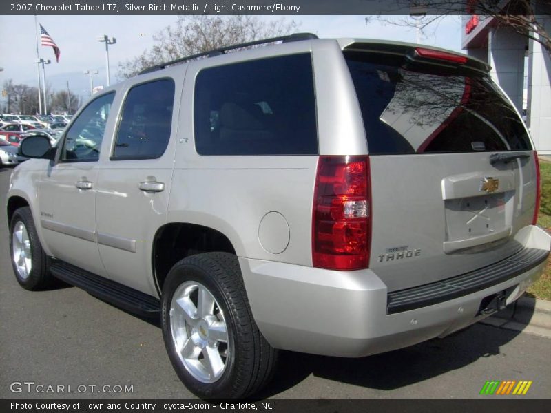 Silver Birch Metallic / Light Cashmere/Ebony 2007 Chevrolet Tahoe LTZ