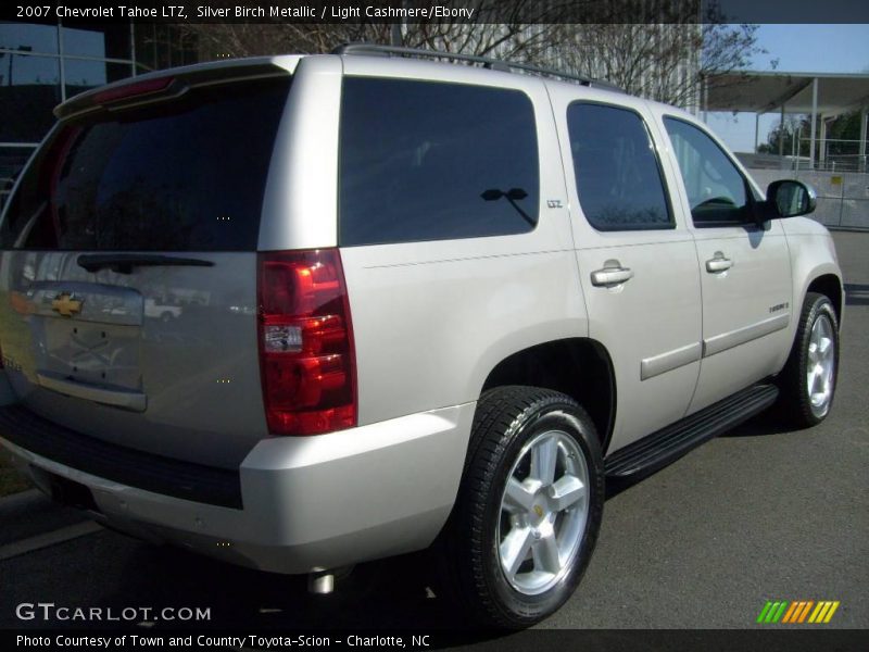 Silver Birch Metallic / Light Cashmere/Ebony 2007 Chevrolet Tahoe LTZ