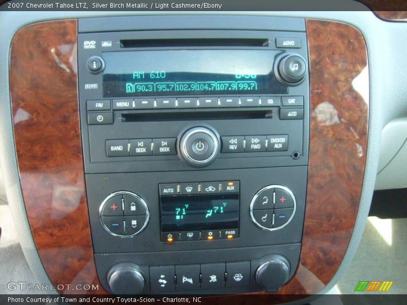 Silver Birch Metallic / Light Cashmere/Ebony 2007 Chevrolet Tahoe LTZ