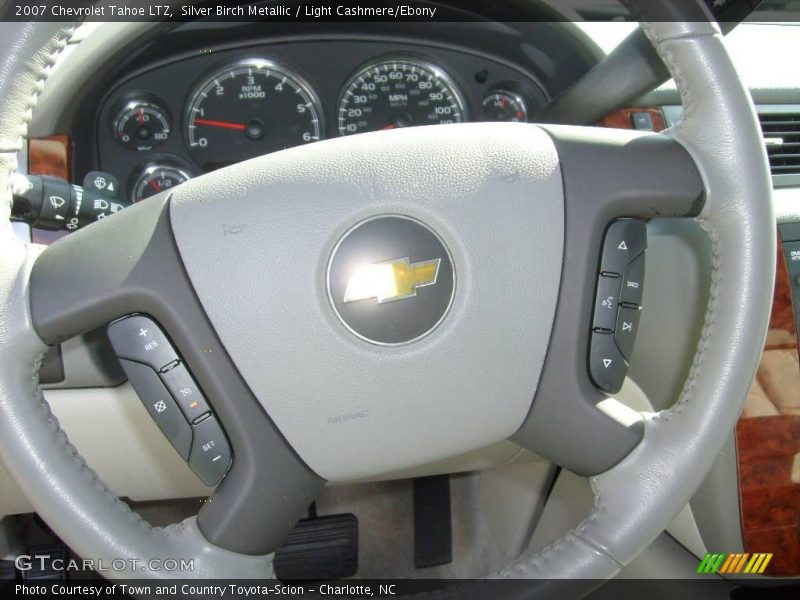 Silver Birch Metallic / Light Cashmere/Ebony 2007 Chevrolet Tahoe LTZ