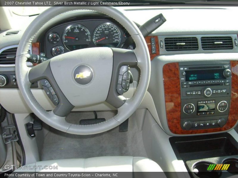 Silver Birch Metallic / Light Cashmere/Ebony 2007 Chevrolet Tahoe LTZ
