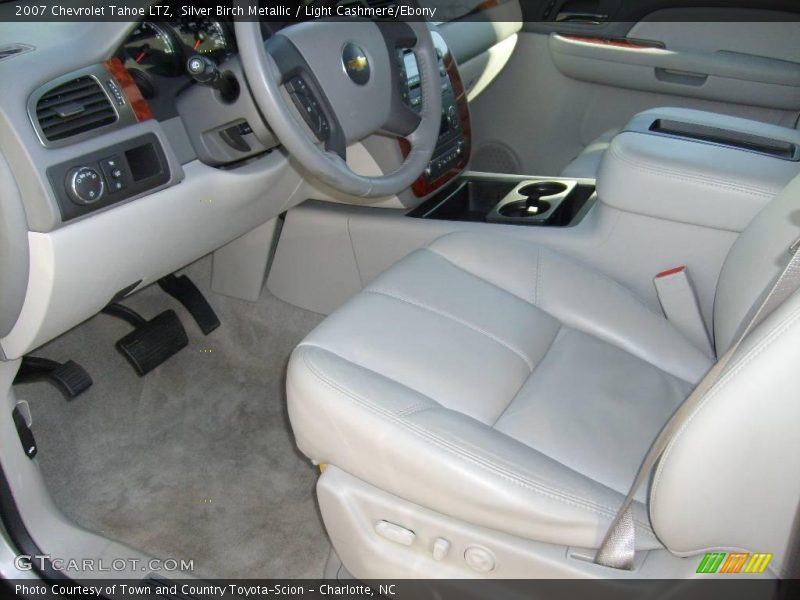 Silver Birch Metallic / Light Cashmere/Ebony 2007 Chevrolet Tahoe LTZ