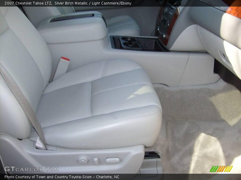 Silver Birch Metallic / Light Cashmere/Ebony 2007 Chevrolet Tahoe LTZ
