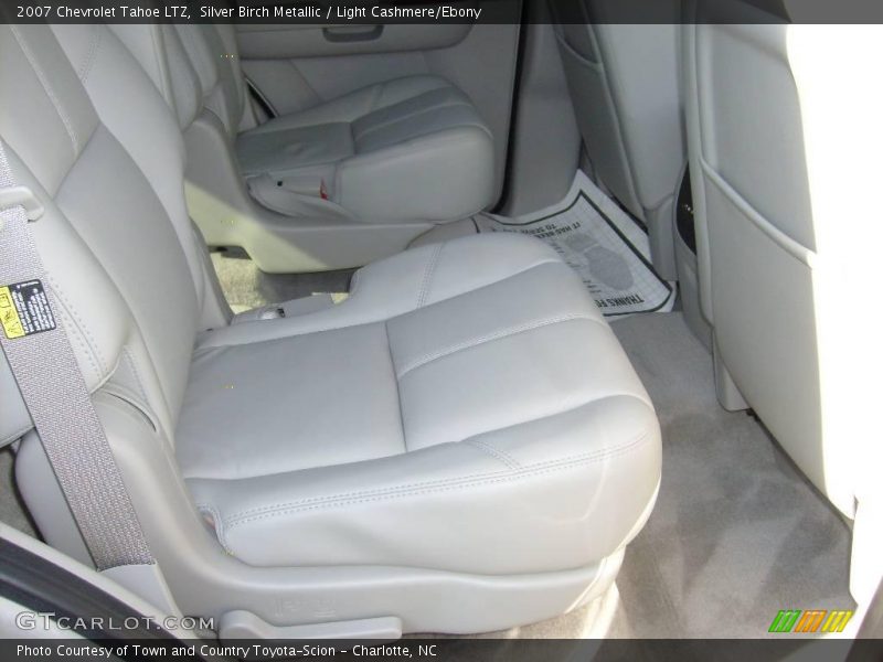 Silver Birch Metallic / Light Cashmere/Ebony 2007 Chevrolet Tahoe LTZ