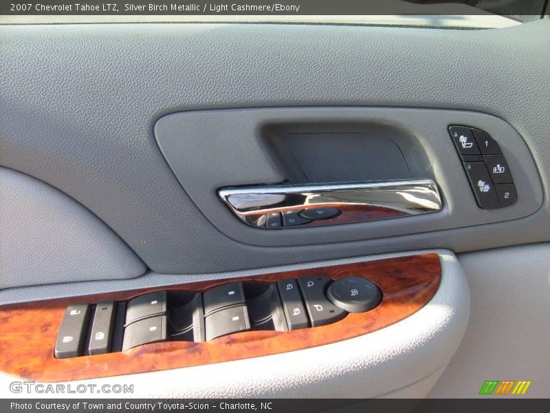 Silver Birch Metallic / Light Cashmere/Ebony 2007 Chevrolet Tahoe LTZ