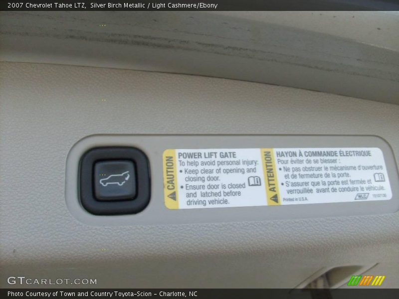 Silver Birch Metallic / Light Cashmere/Ebony 2007 Chevrolet Tahoe LTZ